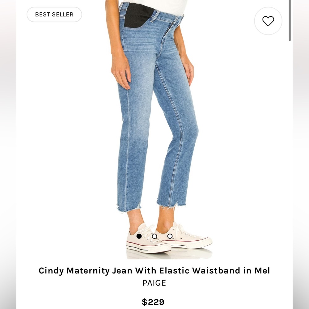 Paige Cindy Maternity Jeans